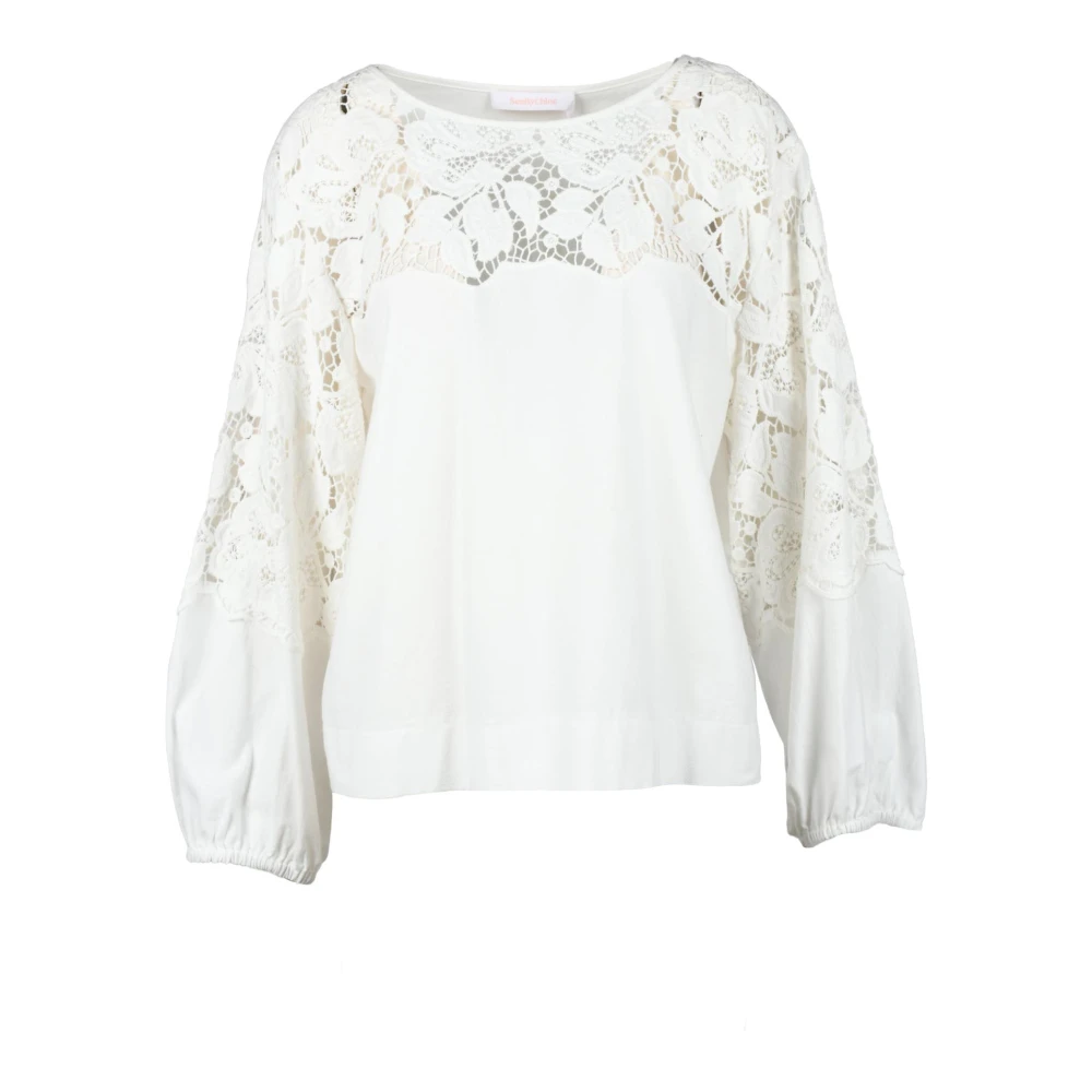 See by Chloé Maglia White Dames