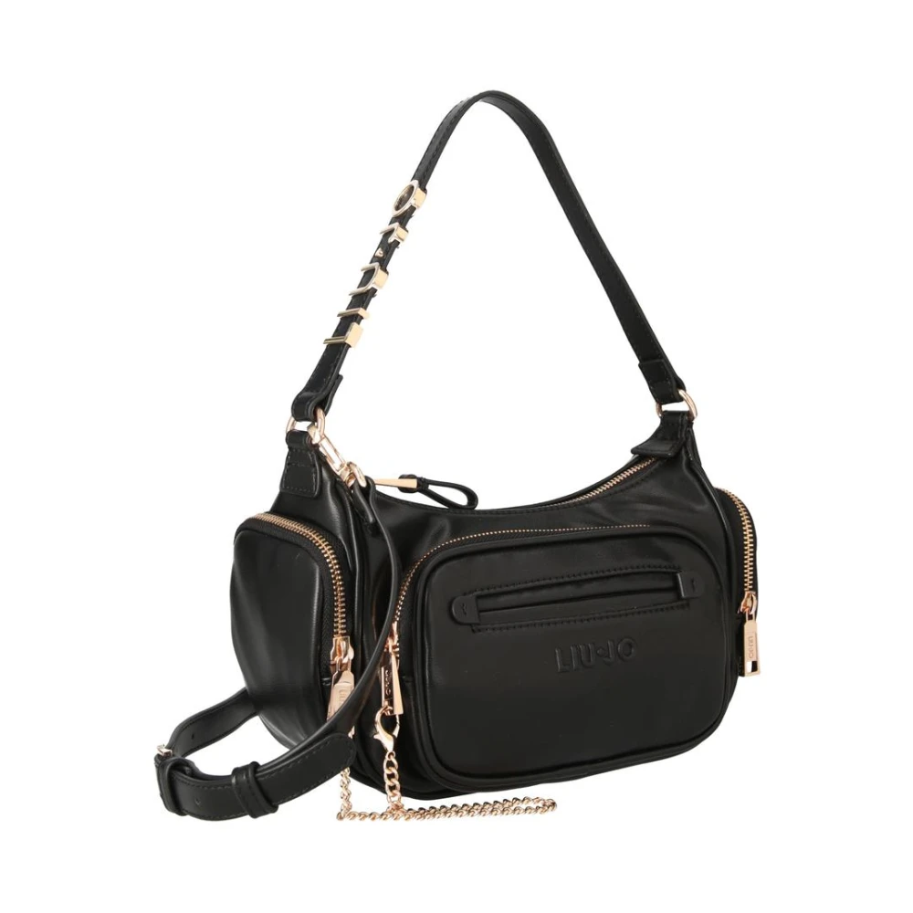 Liu Jo ECS S Hobo Schoudertas Black Dames