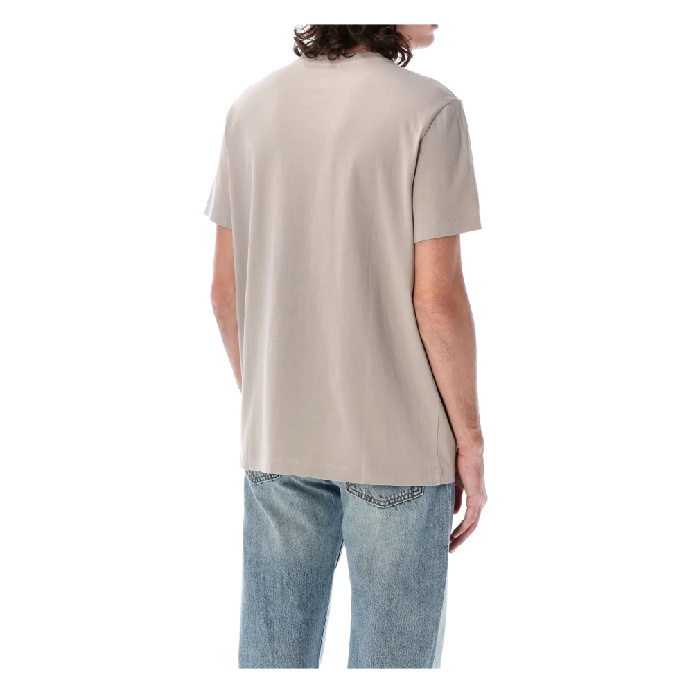 Canada Goose Emersen T-shirt Katoen Jersey Korte Mouw Gray Heren