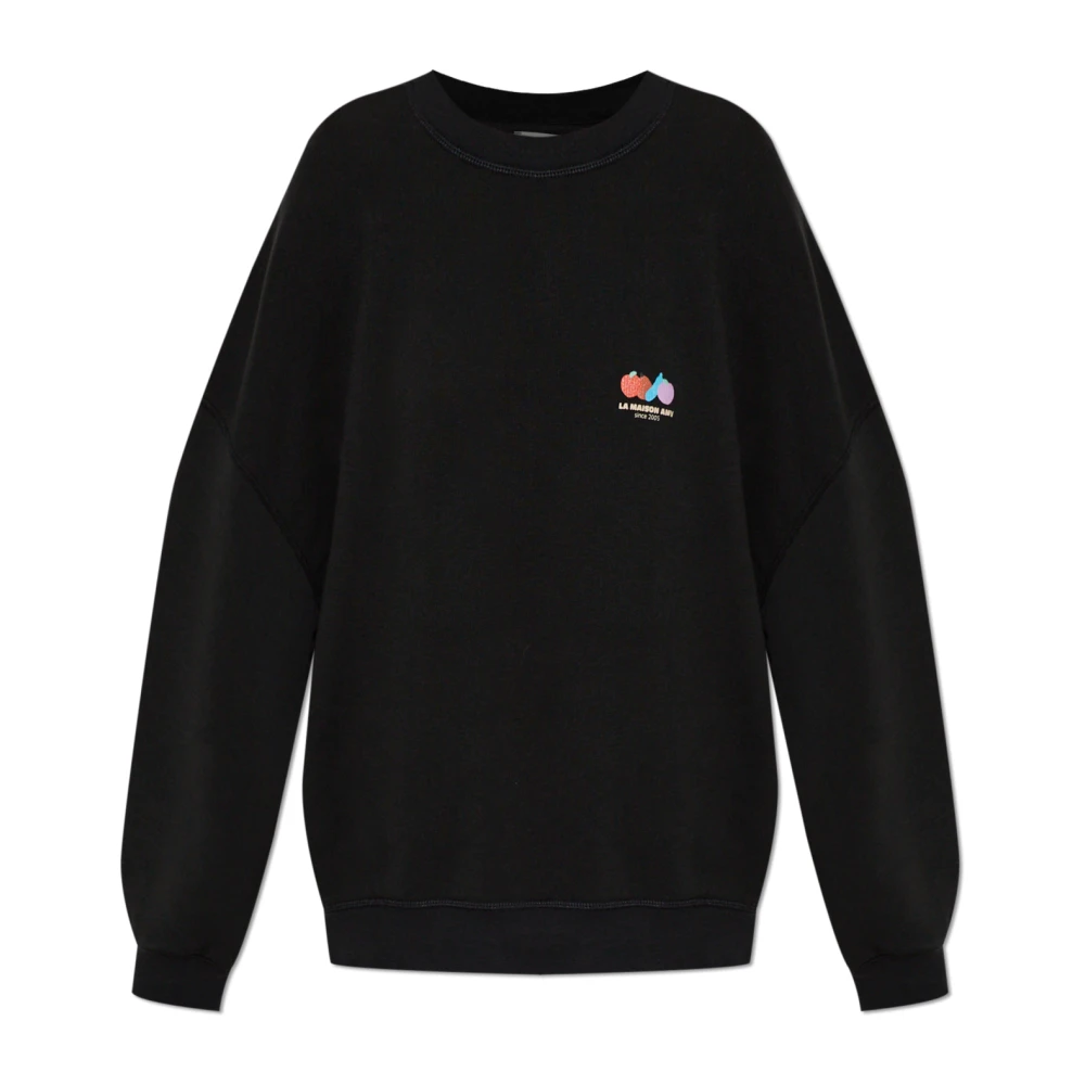 American Vintage Mujer Negro - Sudadera Atubay - Sweatshirts & Hoodies - M - Sudadera Atubay