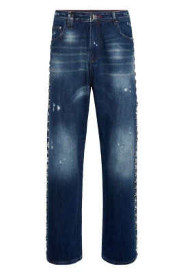 Beach Boy Fit Jeans Stars Studs