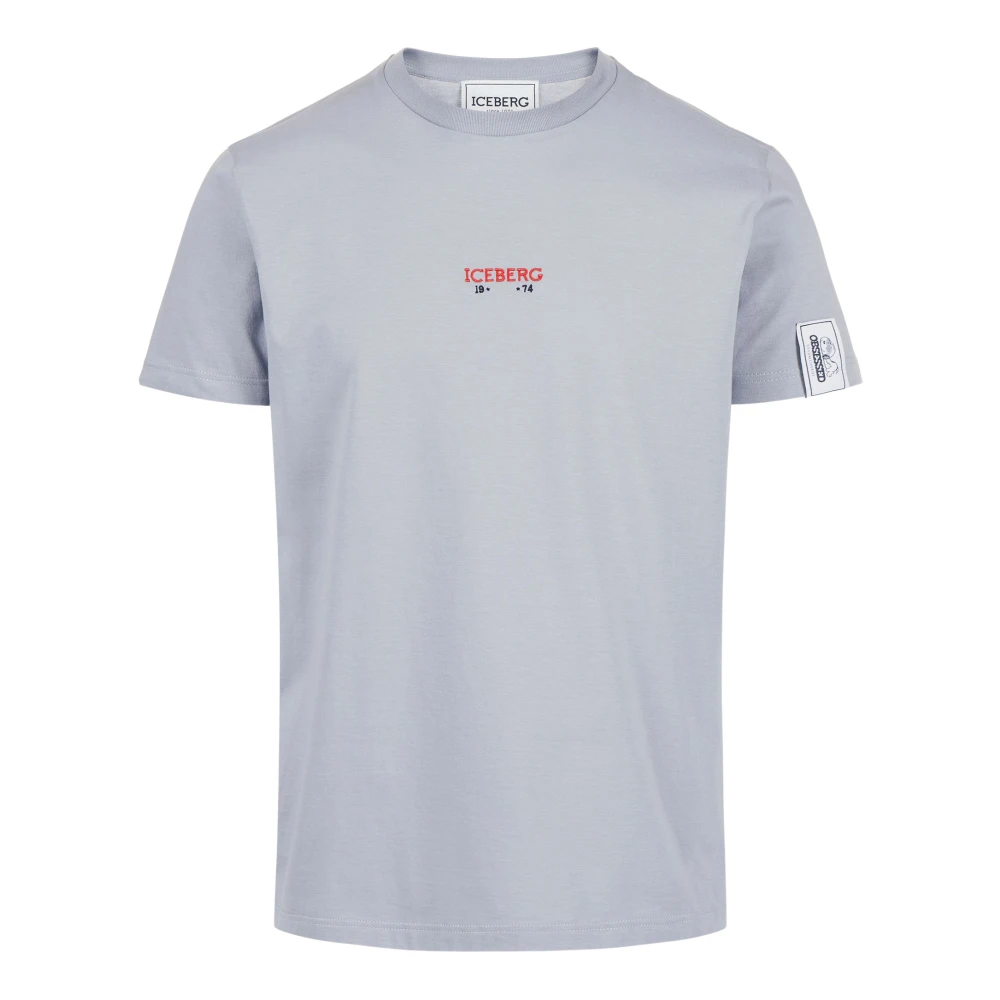 Iceberg - Tops > T-Shirts - Gray - Iceberg - Modalova