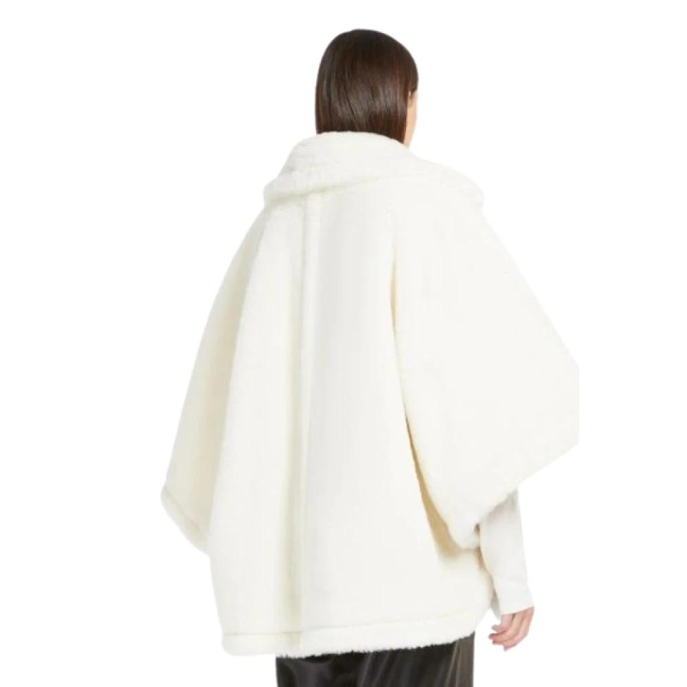 Max Mara Witte Teddy Cameljas White Dames