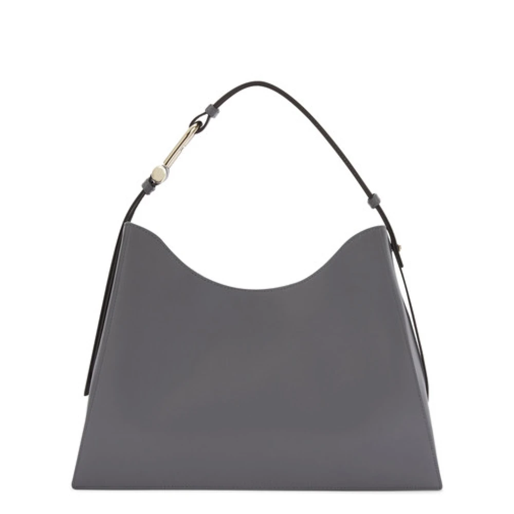 Furla Nuvola Hobo Tas Black Dames