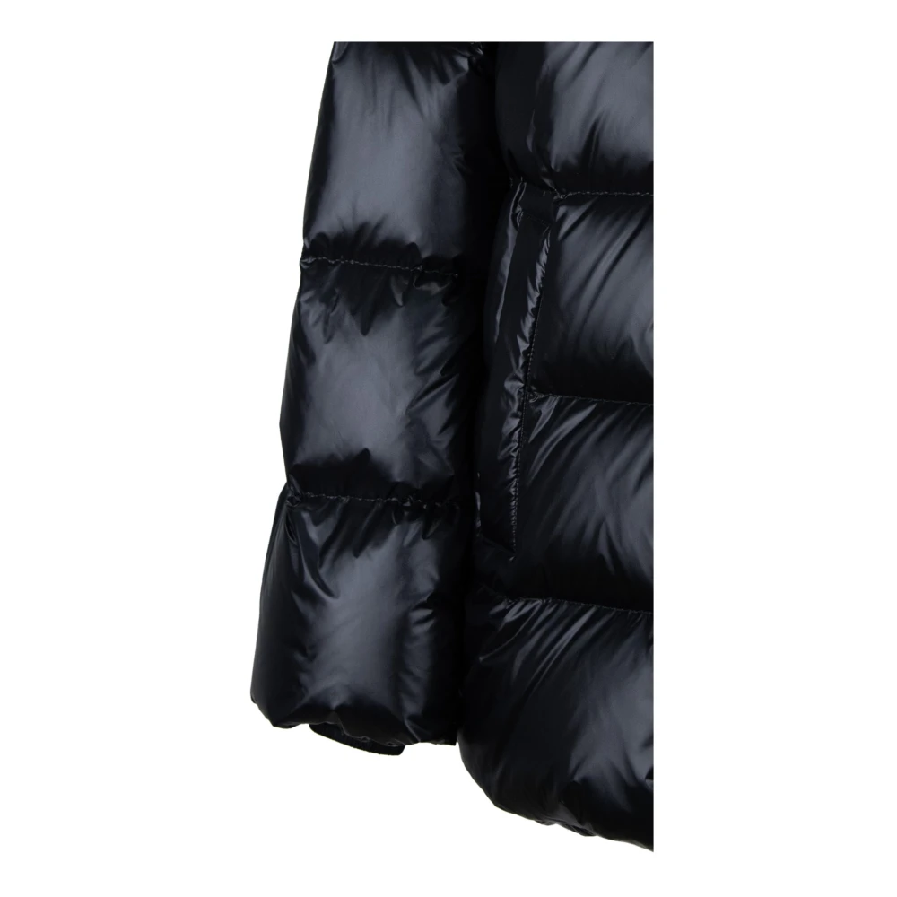 Fay Dames Donsjas met Automatische Knoop Haak Rits Black Dames