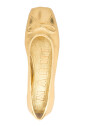 gold-tone-leather-flat-shoes-square-toe