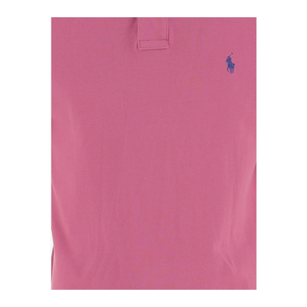 Polo Ralph Lauren Katoenen poloshirt met logo Pink Heren