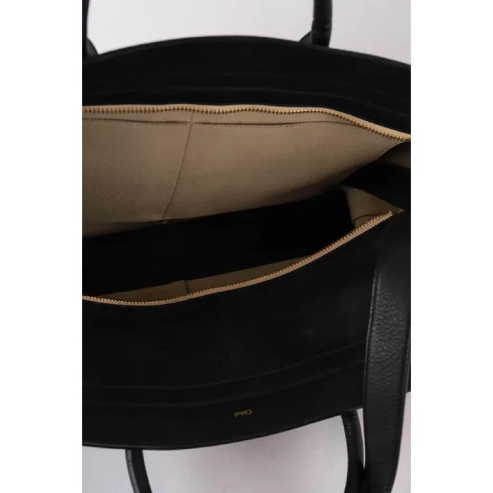Chloé Pre-owned Leather handbags Black Dames