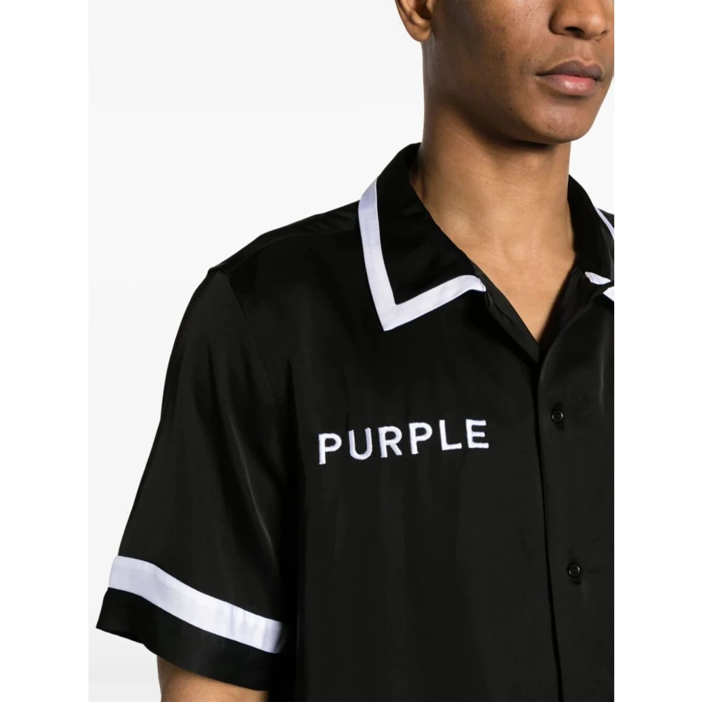 Purple Brand Sky Inn Shirt Black Heren