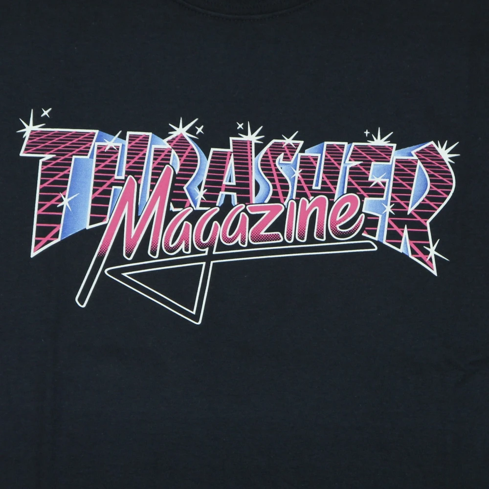 Thrasher Heren Vice Logo Tee Blue Heren