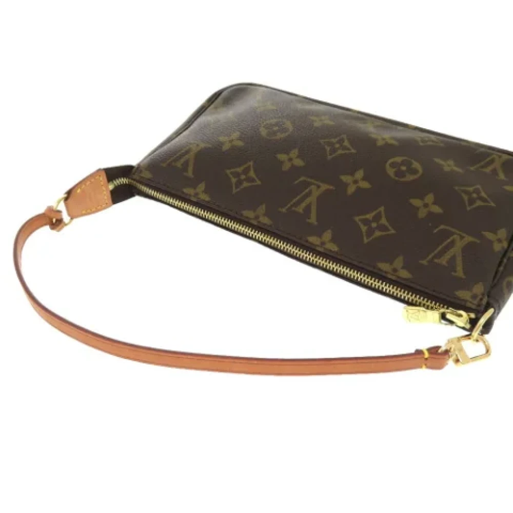 Louis Vuitton Vintage Pre-owned Fabric pouches Brown Dames