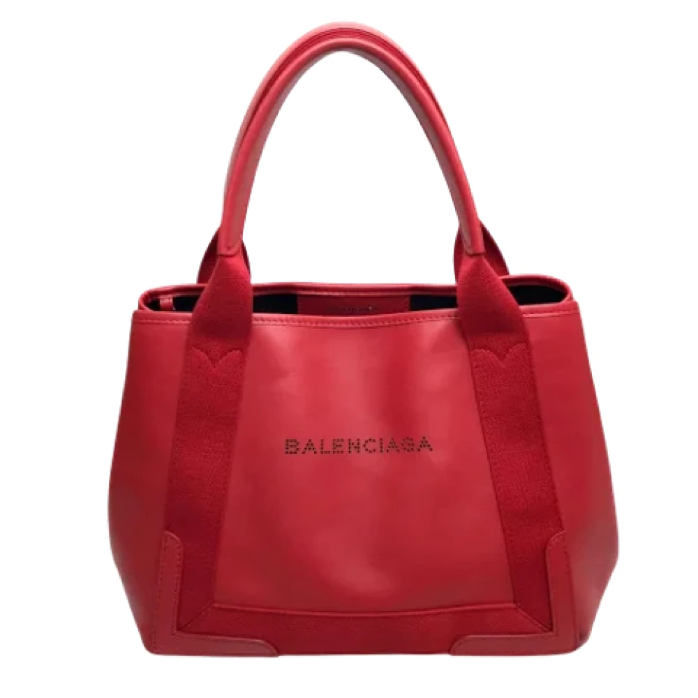 Balenciaga Vintage Pre-owned Leather balenciaga-bags Red Dames
