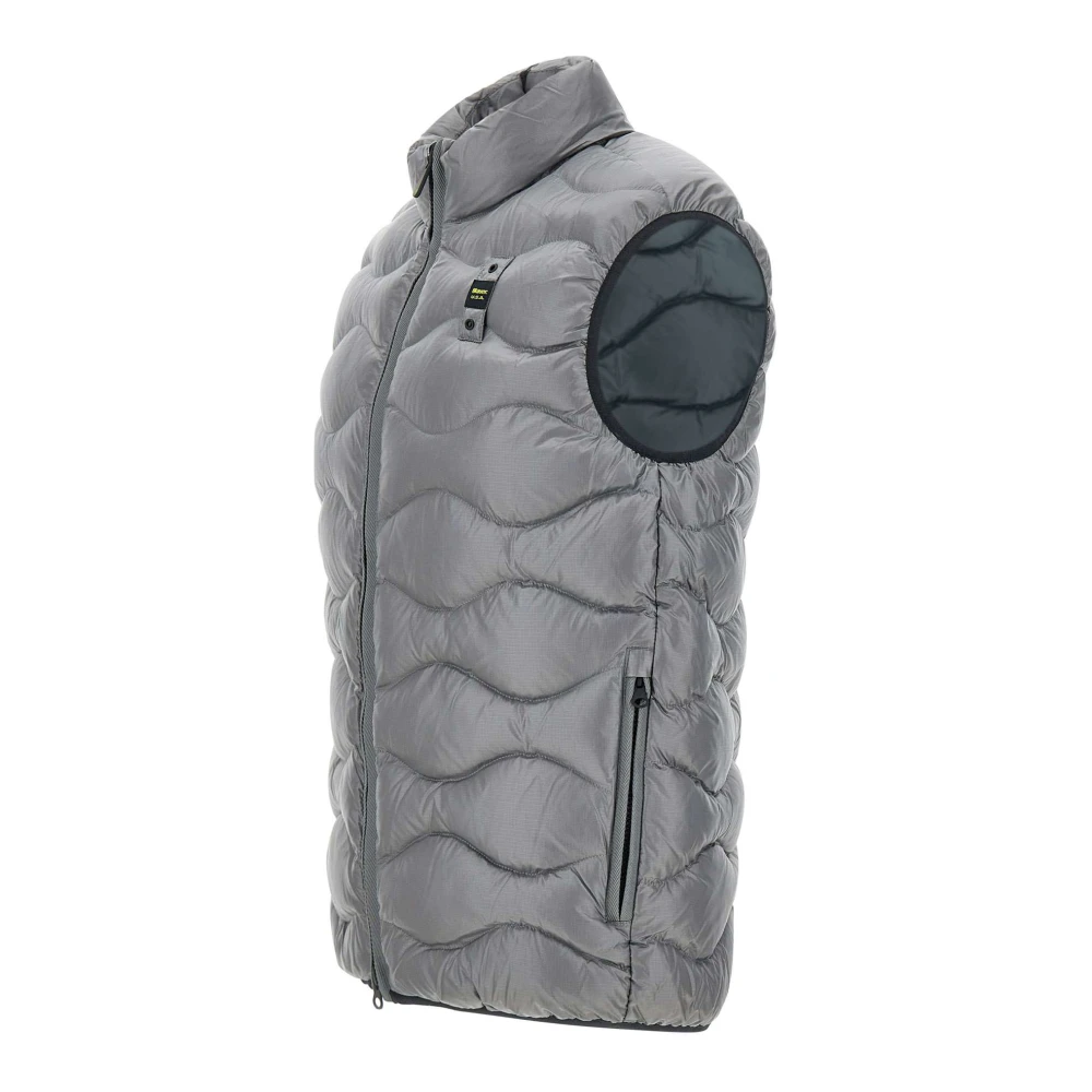 Blauer Danny Grijze Vest Waterafstotend Nylon Gray Heren