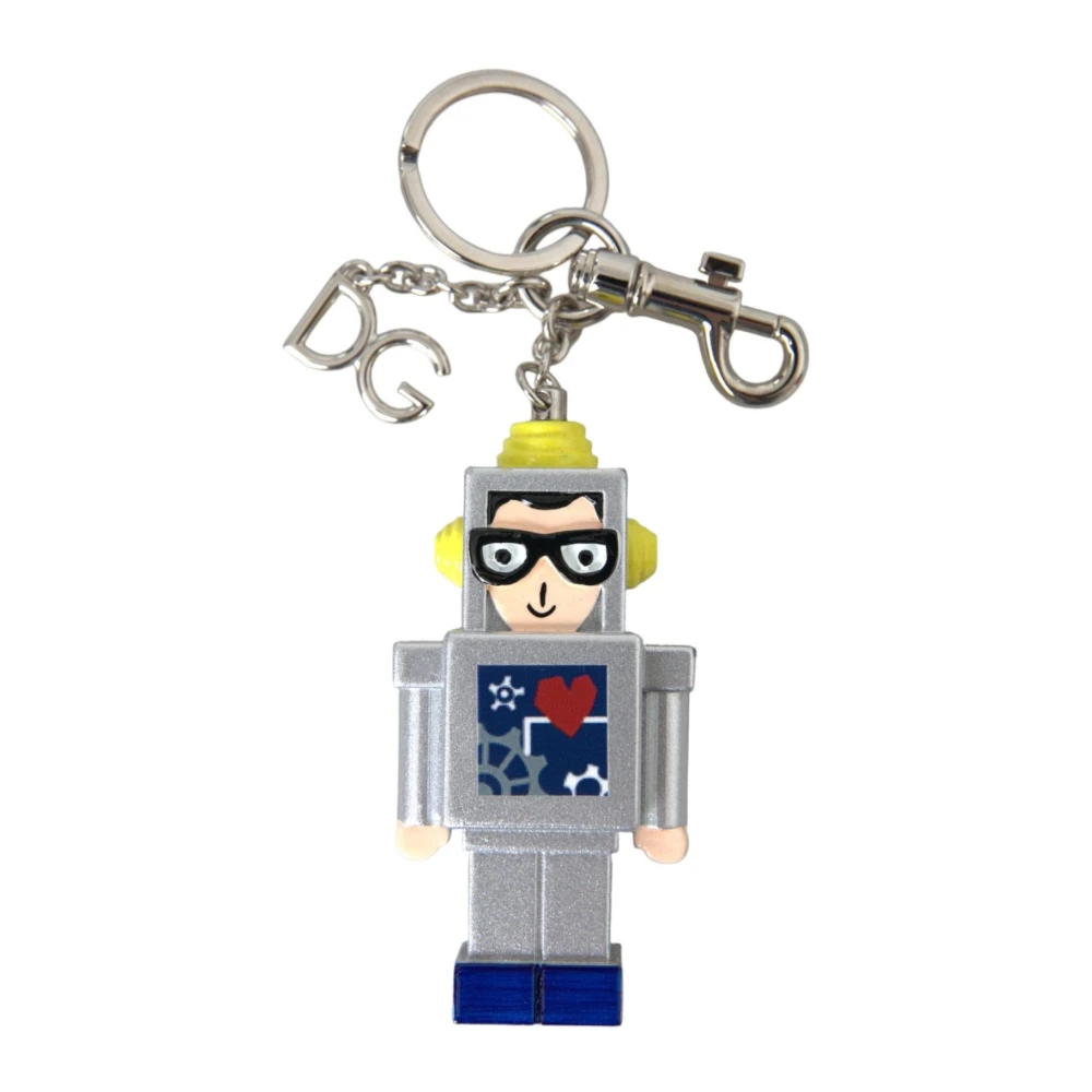 Dolce & Gabbana Astronaut Logo Sleutelhanger Multicolor Heren