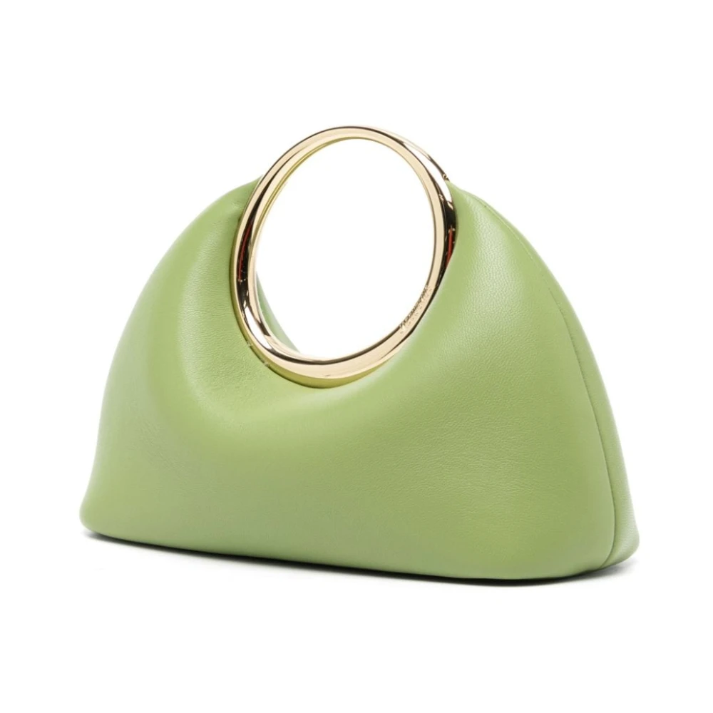 Jacquemus Groene Nappa Leren Lus Handtas Green Dames