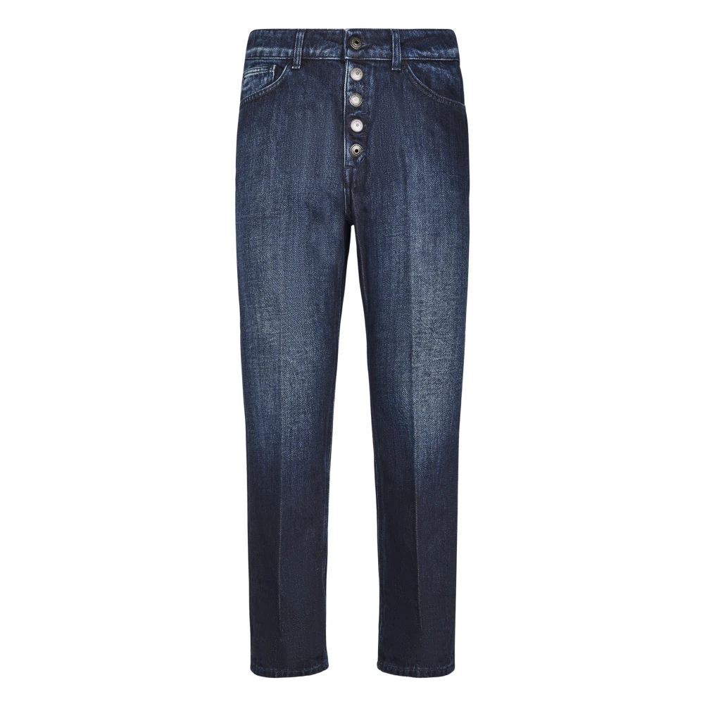 Dondup Pantalones Anchos Koons Jeans Mujer Azul W29