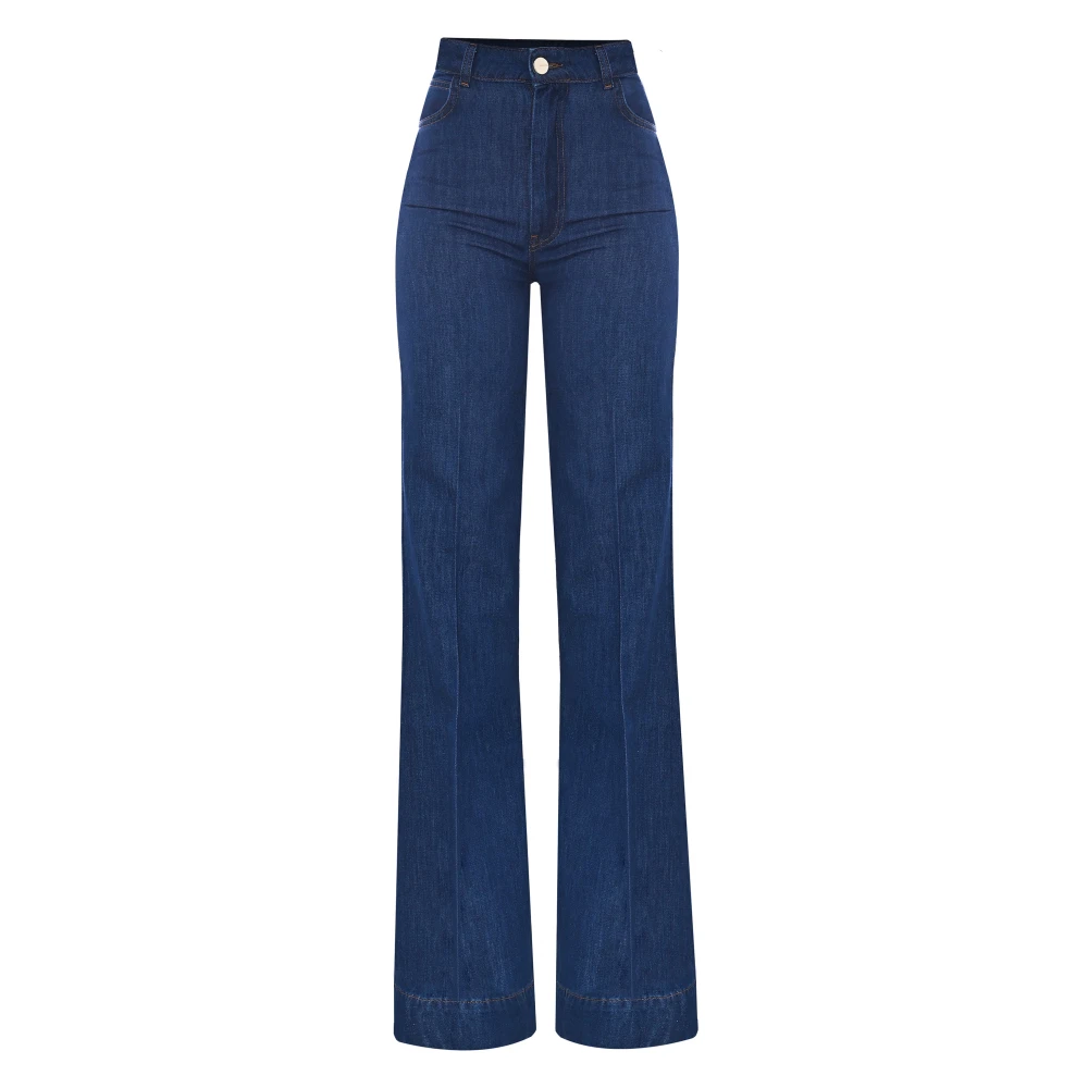 Kocca Flared Jeans Blue Dames