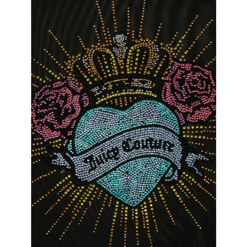 Juicy Couture Zwarte Sacred Virgo Longsleeve Top Black Dames