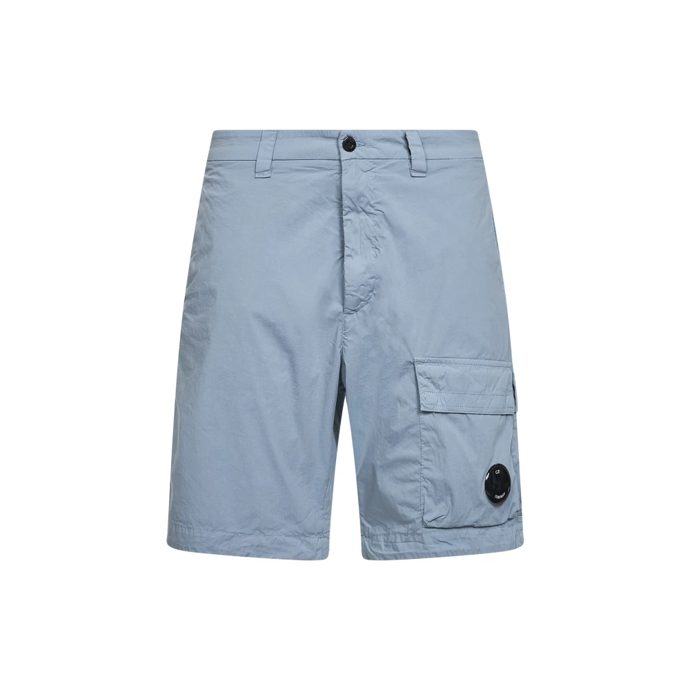 C.p. Company Men's Blue Casual Shorts, M, Cargo Shorts