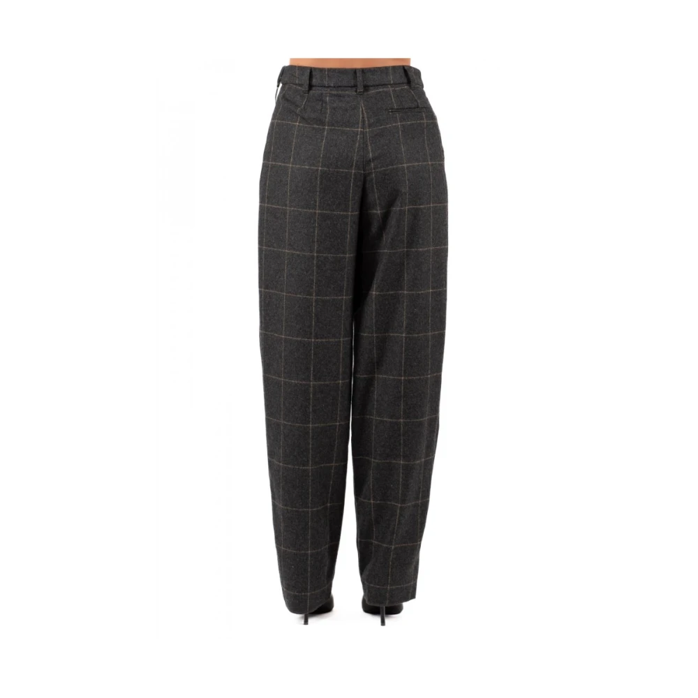 Emporio Armani Damesbroek Stijlvol Gray Dames