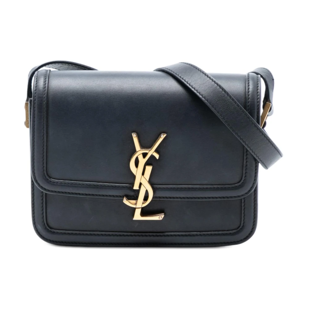 Saint Laurent Vintage Donna Nero Pre-Owned, Taglia Unica, Used,