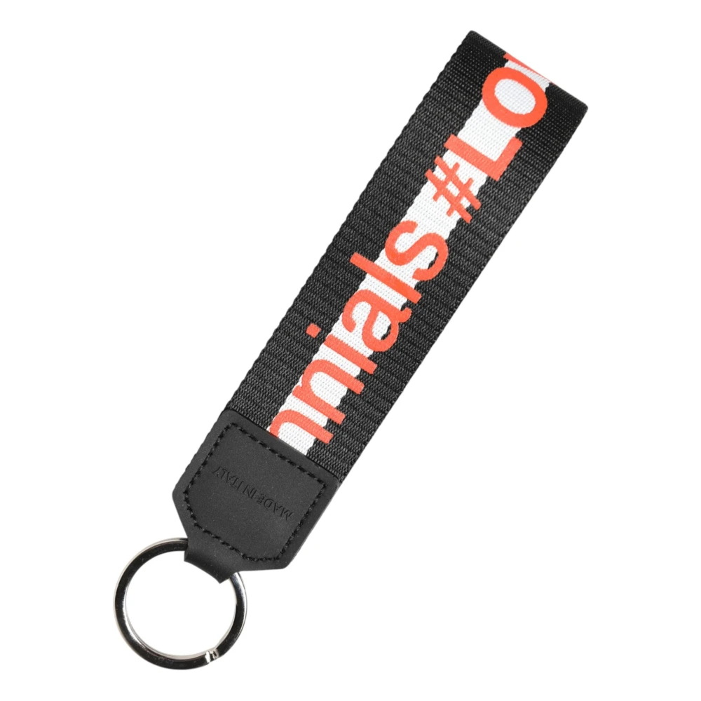Dolce & Gabbana Unisex Black Gorgeous Keyring - Keychains - One Size - Accessories