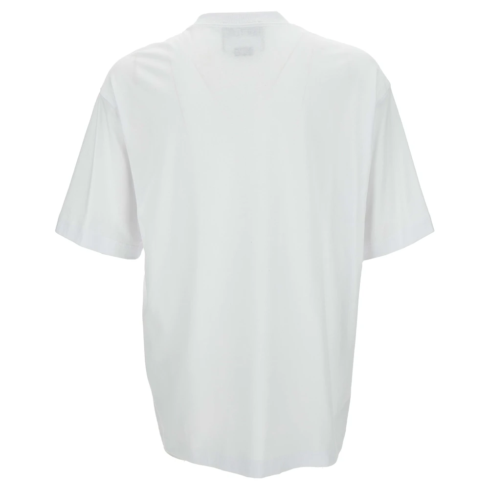 Versace Jeans Couture T-shirts en Polos White Heren