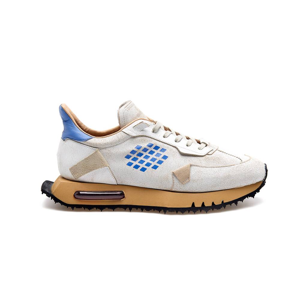 スニーカー Bepositive S4CUPRACE01/LES Sneakers Cuprace Wing - Leather BePositive Cuprace Wing white leather sneaker | H-Brands