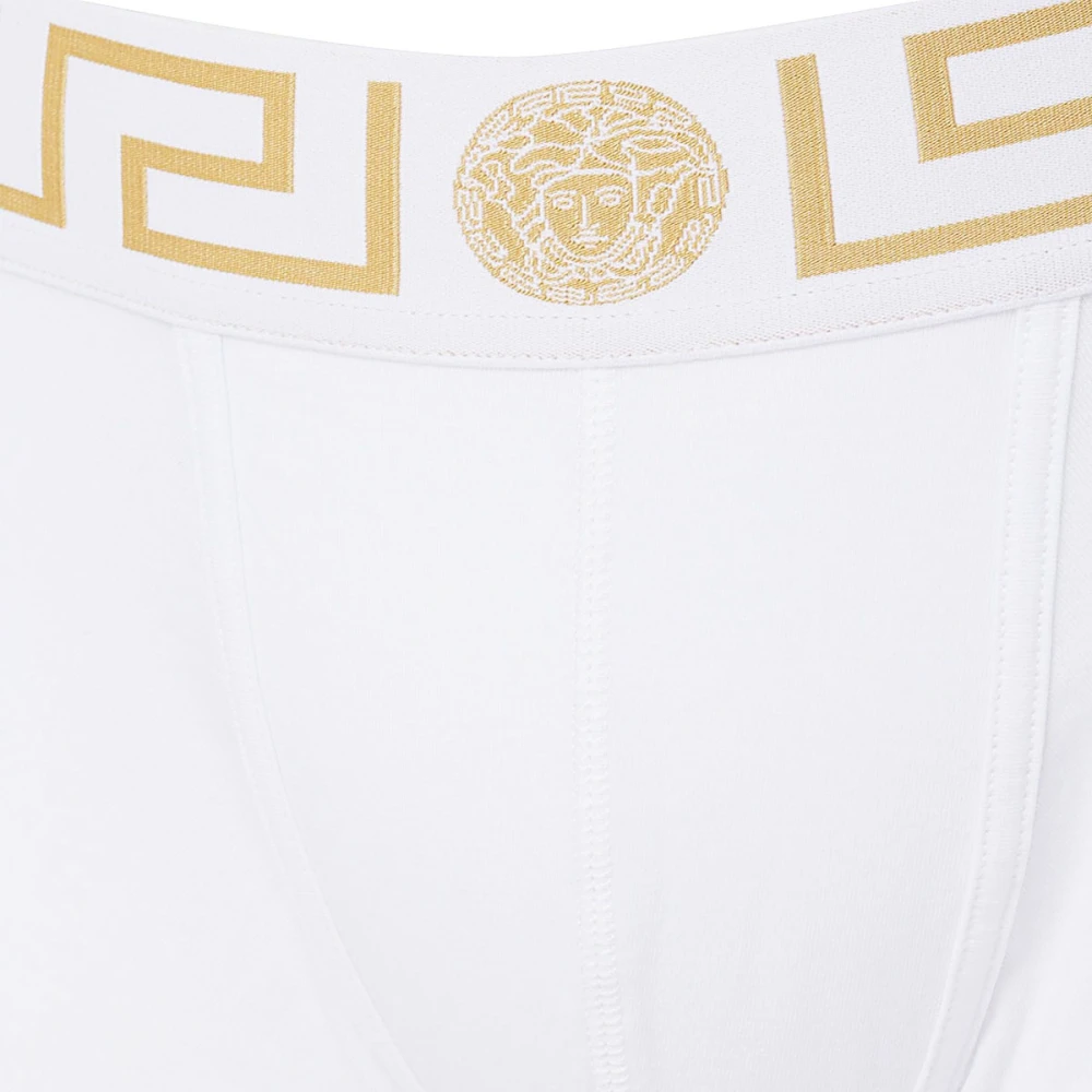 Versace Wit Katoenen Ondergoed Set White Heren