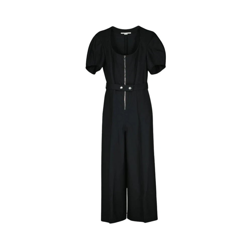 Stella Mccartney Women's Black Jumpsuits, Xs, Flared Jumpsuit