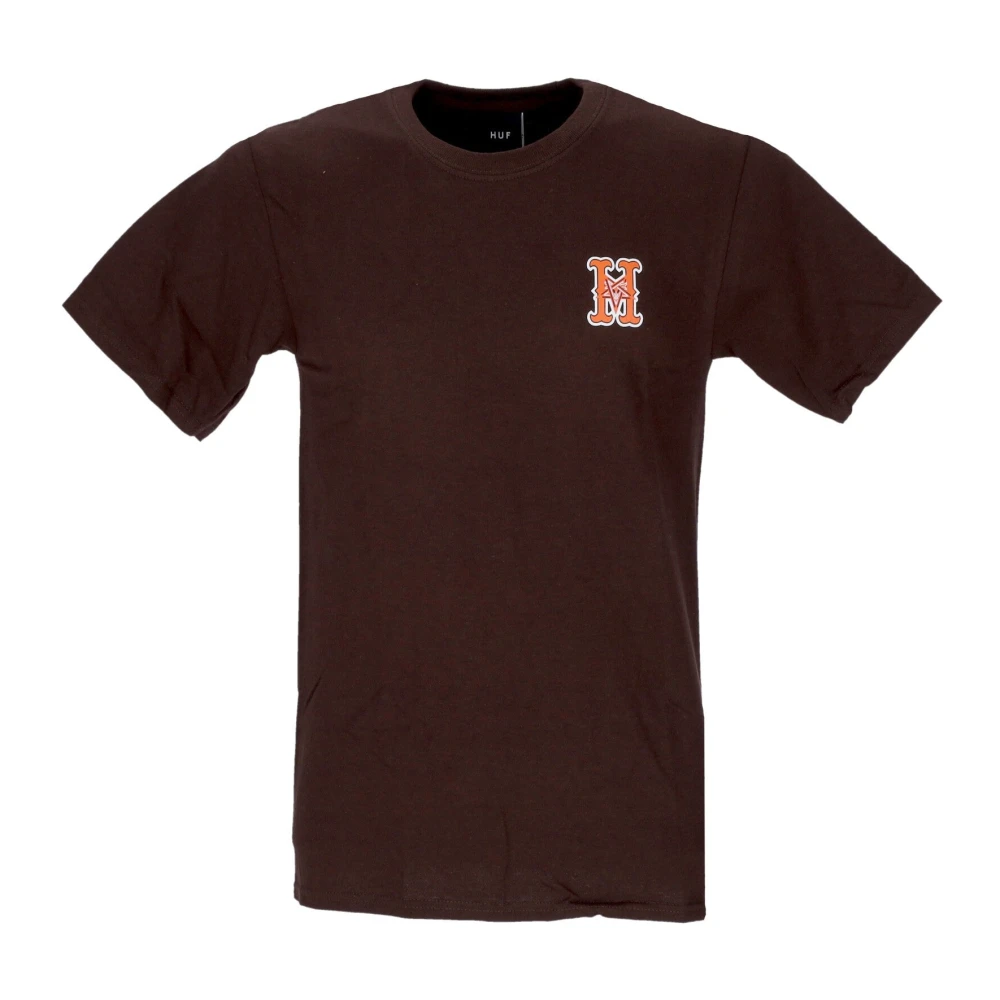 HUF Thrasher Chocolade Heren T-shirt Brown Heren