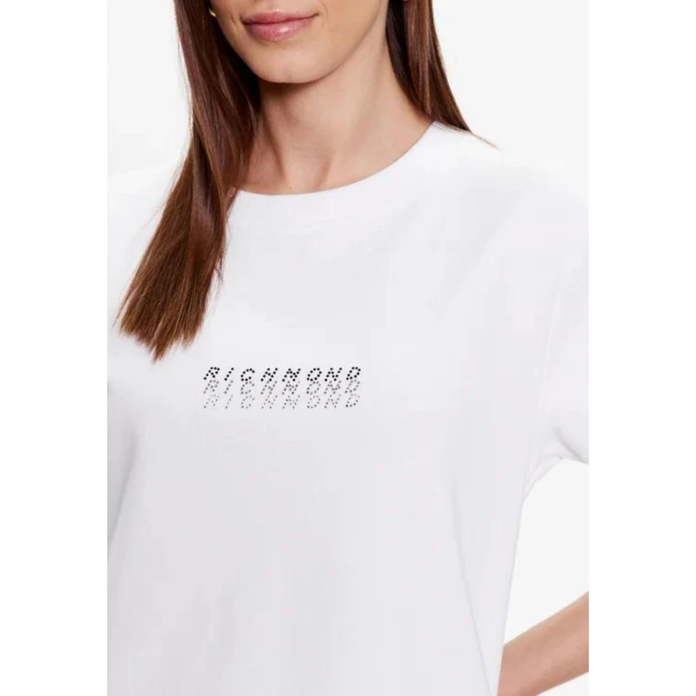 John Richmond Fleece Jurk voor Vrouwen White Dames