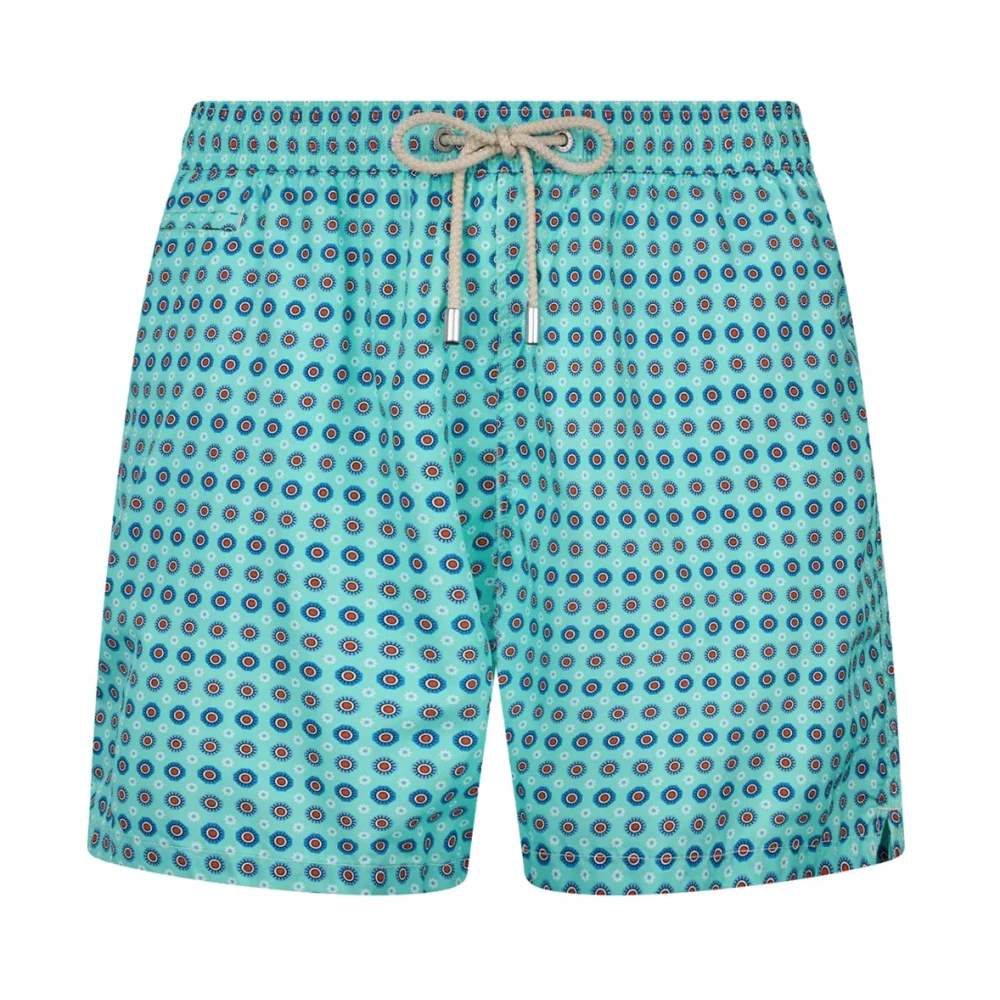 MC2 Saint Barth Blauw Polyester Heren Zwemkleding Blue Heren