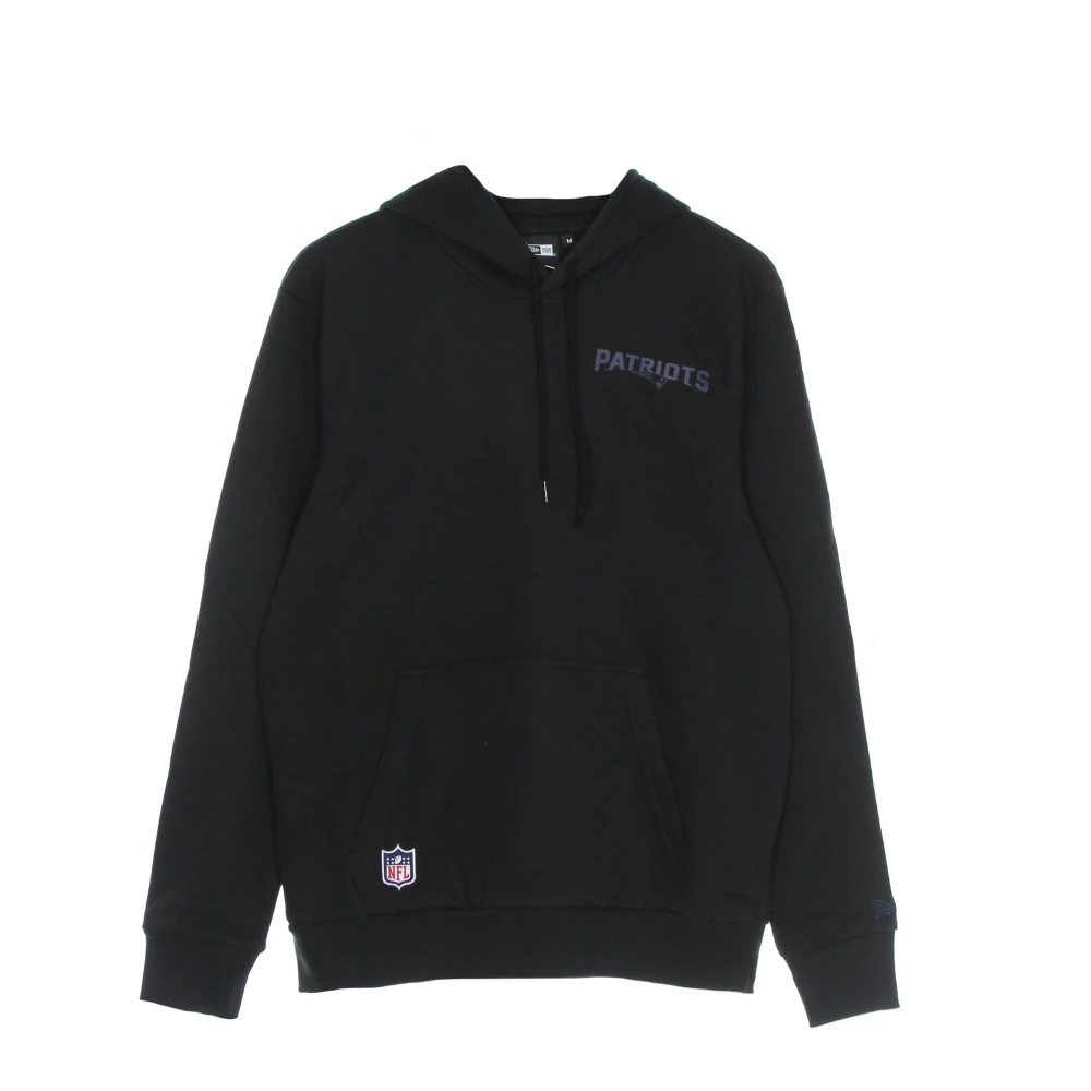 New Era Men's Black Nfl Outline Logo Hoodie