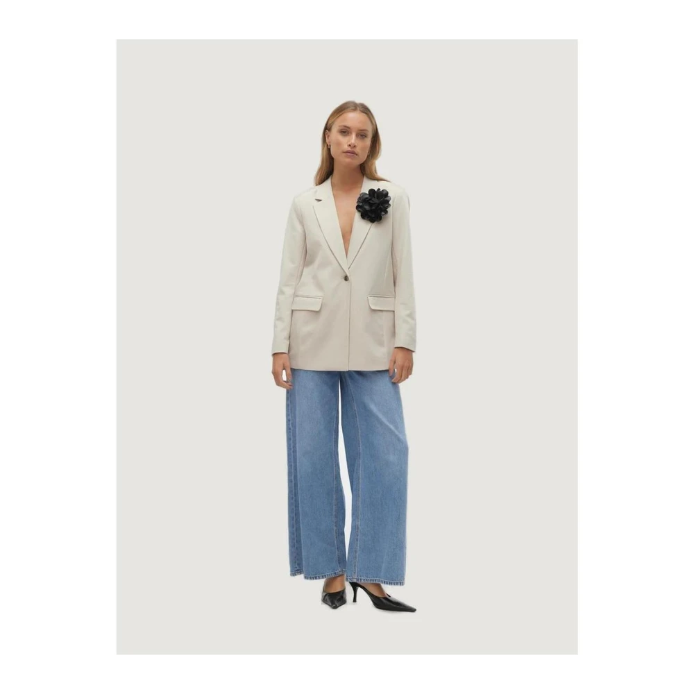 Vero Moda Lente Zomer Damesjasje Beige Dames