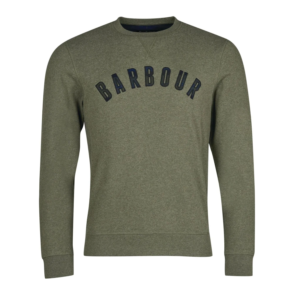 Barbour Debson Round Neck Sweatshirt Green Heren