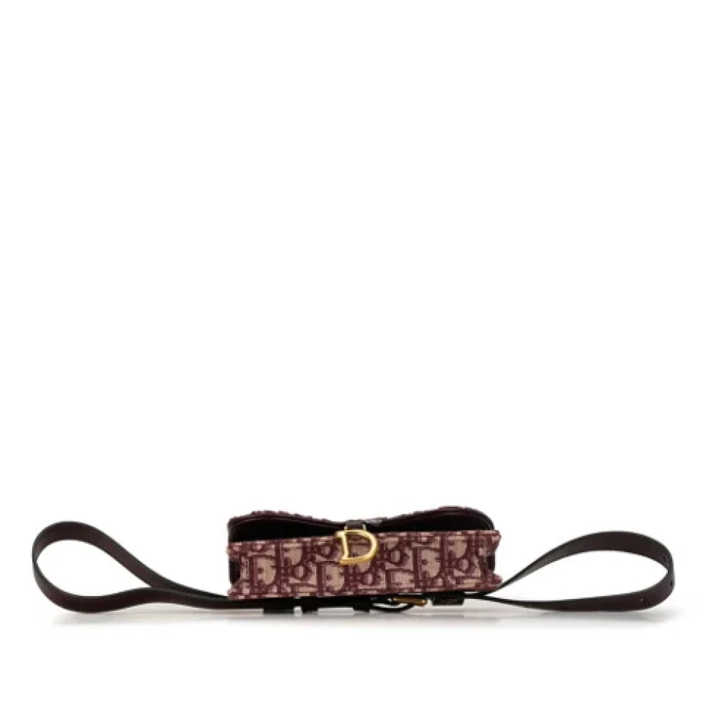 Dior Vintage Pre-owned Fabric dior-bags Brown Dames