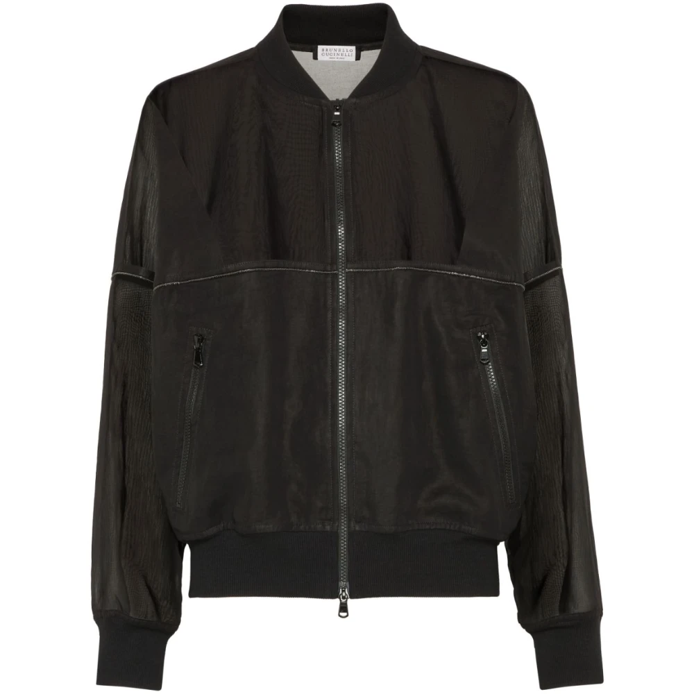 Jackets > Bomber Jackets - - Brunello Cucinelli - Modalova