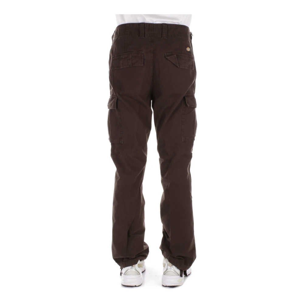 Dickies Logo Achterbroek met Zakken Brown Heren