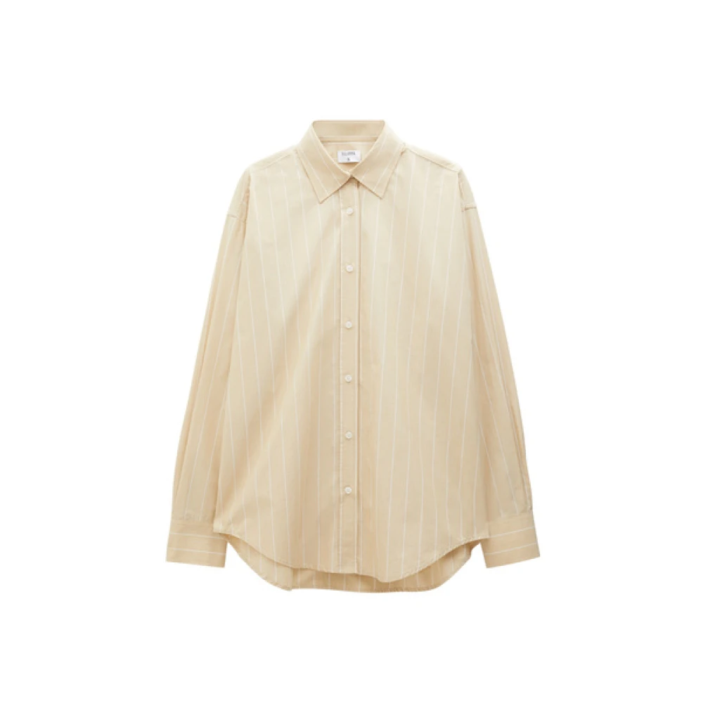 Filippa K Poplin Skjorta Yellow, Dam