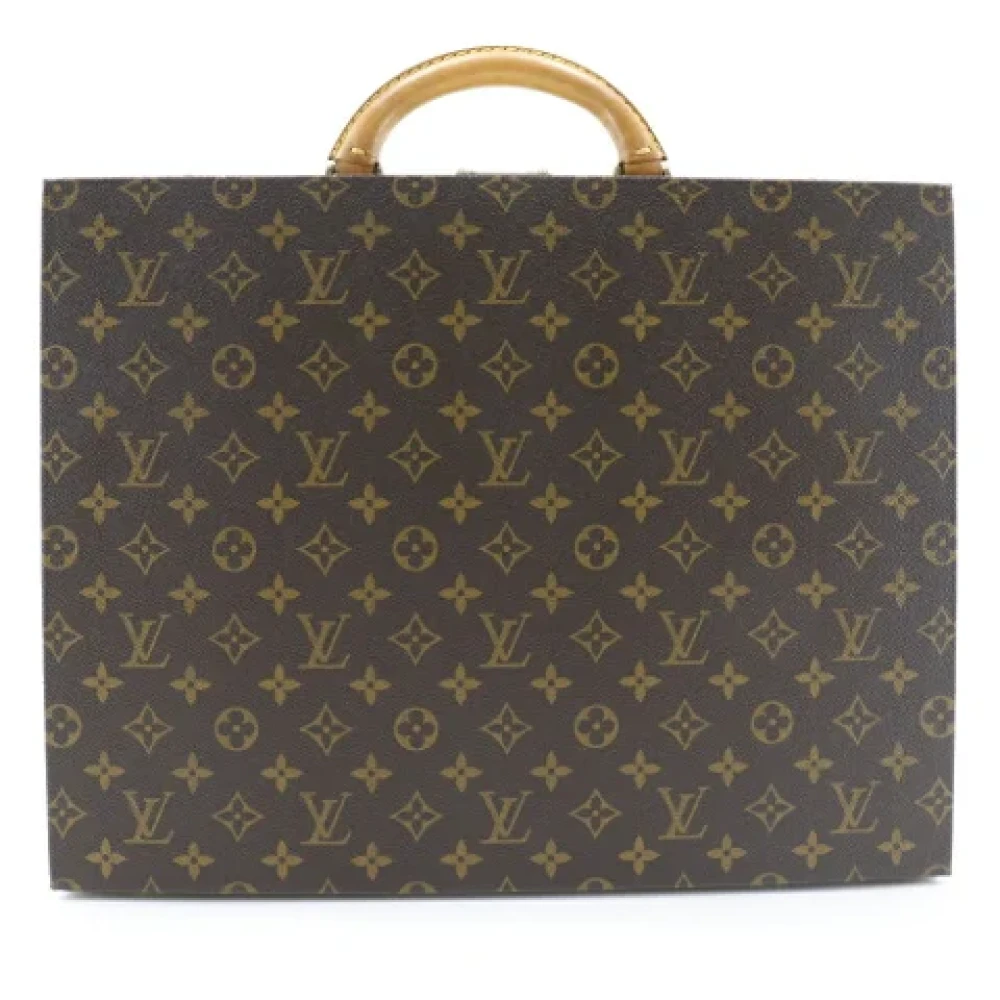 Louis Vuitton Vintage Pre-owned Canvas briefcases Brown Dames