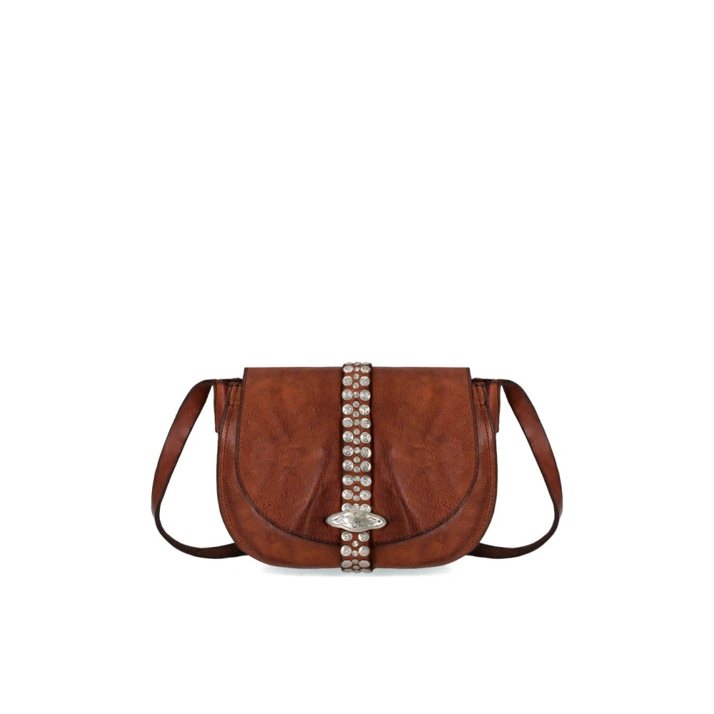 Campomaggi Women's Brown Linda Crossbody Bag - Cross Body Bags - One Size - Bags