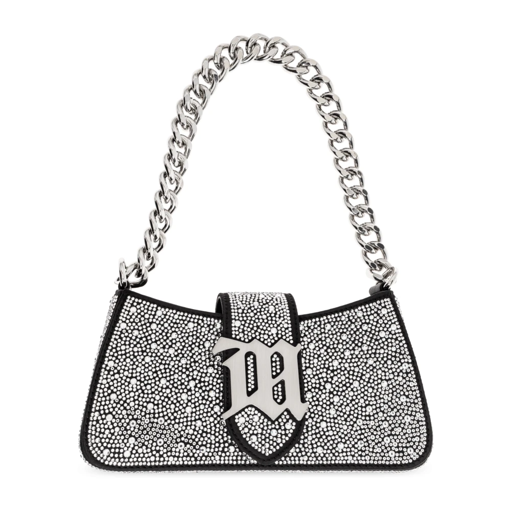 Misbhv Handtas Crystal Mini Gray Dames