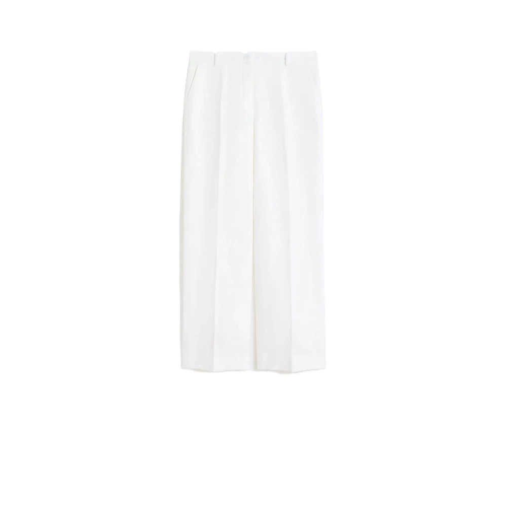 Weekend Max Mara Mujer Blanco Pantalones, Talla: 2XS