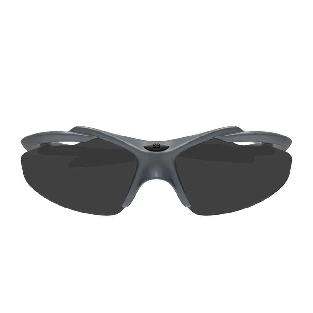Balenciaga Unisex Gray Geometric Sunglasses - Sunglasses - One Size - Accessories
