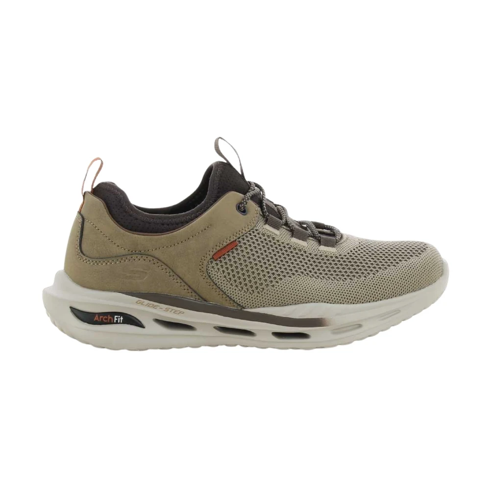 Skechers 210480 Low-top Sneaker Heren Schoenen Beige