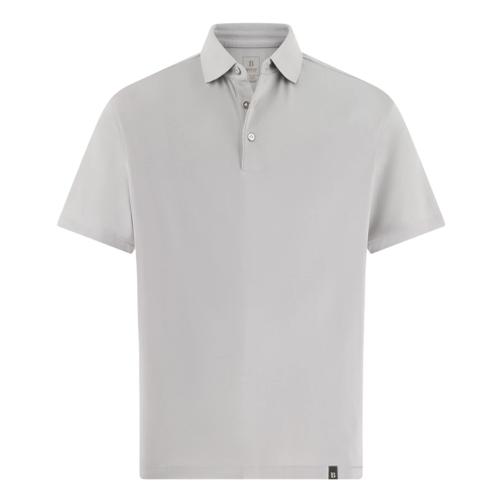 Boggi Milano Homme Gris Tops, Taille: 2XL B Jersey Polo