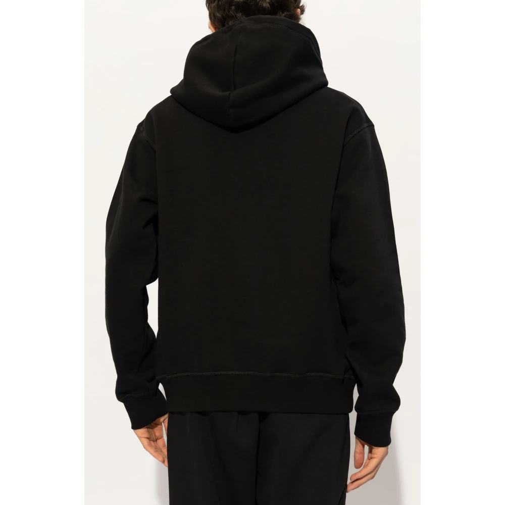 Dsquared2 Sweatshirt met logo Black Heren