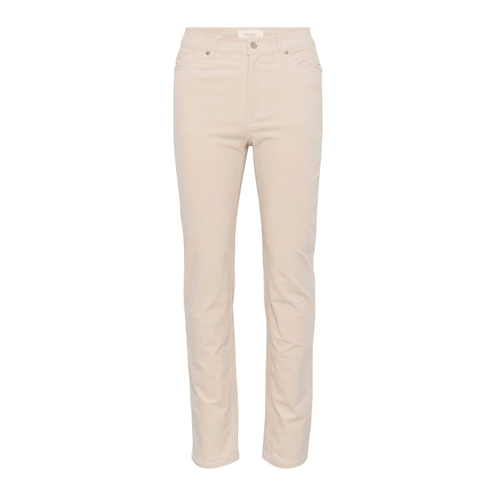 Part Two Slim-fit French Oak broek Brown Dames