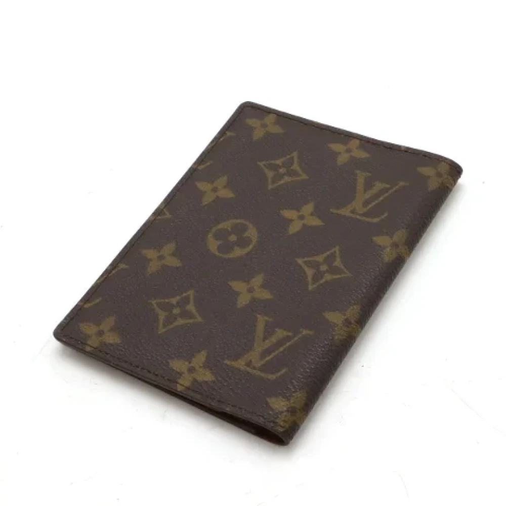 Louis Vuitton Vintage Pre-owned Canvas home-office Brown Heren